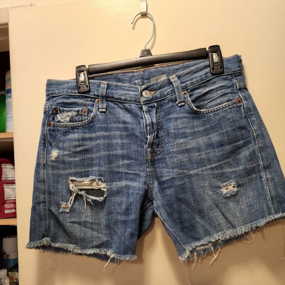 Vintage Levi's 501 cutoff button-fly shorts